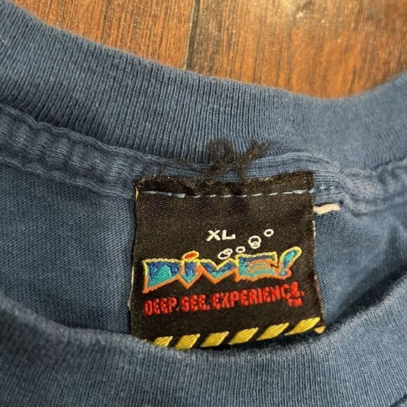 VTG Las Vegas Deep Dive Experience Size Extra Large Unisex 1996 Single Stitch - Picture 4 of 10